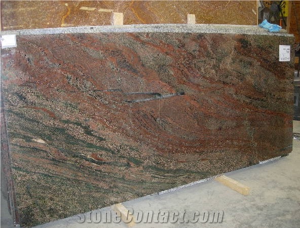 Verde Fuoco Granite Slab