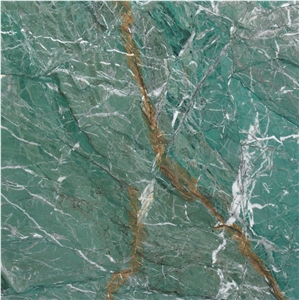 Verde Malachite Marble Tile