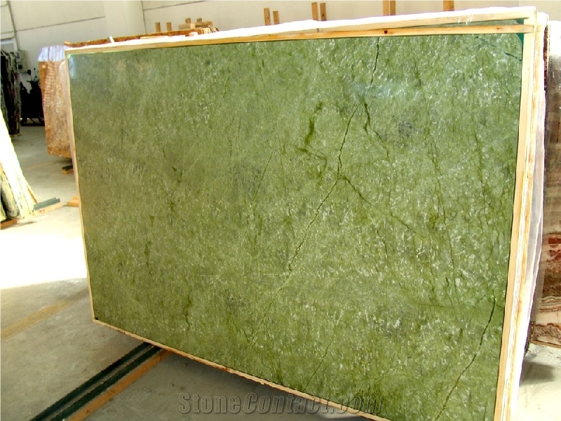 Verde Ming Marble Slab