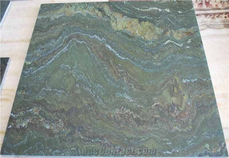 Verde Tropicus Marble Finished Product