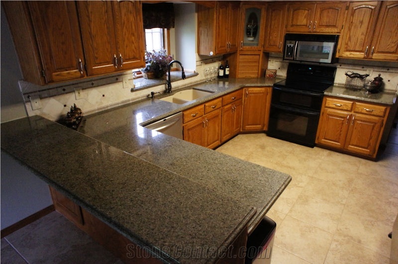 Verde Tunas Granite Finished Product