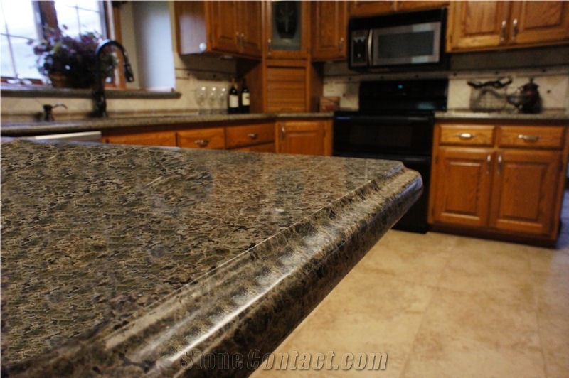 Verde Tunas Granite Finished Product