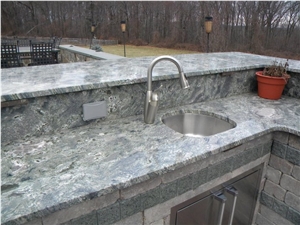 Waterfall Green Granite Finished Product