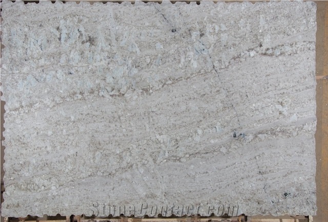 White Galaxy Granite Slab