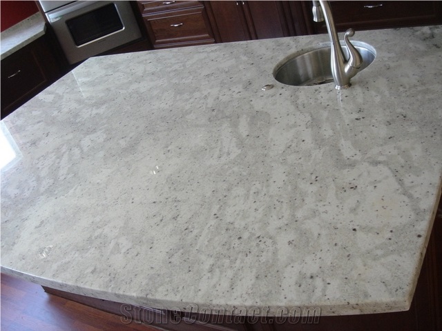 White Palmas Granite Finished Product