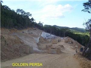 Golden Persa Granite / New Mascarello Granite Quarry