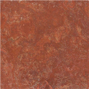Persian Red Travertine Pazeno Quarry