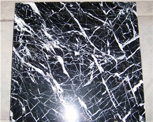 Black Marquina Marble, China Marquina Marble Quarry
