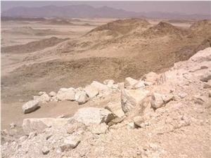 Bianco Halayeb Granite Quarry