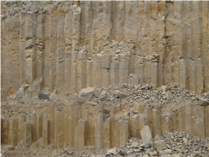 Mongolia Black Granite Quarry