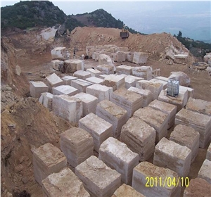 Antiktas Maden Denizli Travertine Quarry