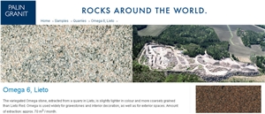 Omega Granite 6, Lieto Quarry