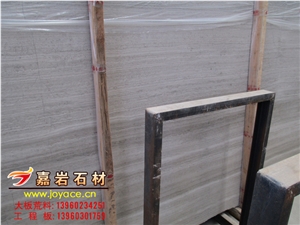 Grey wooden marble quarry