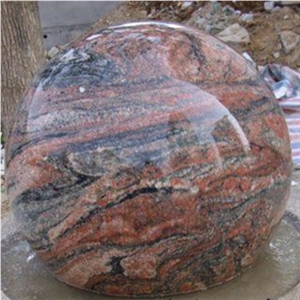 China Multicolor Red Granite Quarry