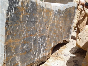 Black and Gold Marble Quarry