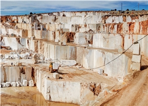 Korkuteli Beige Marble Quarry