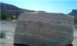 Touran Posht Green Onyx Yazd Quarry
