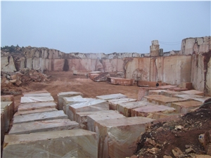 Kutahya Red Travertine Emet Quarry