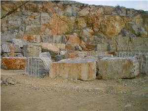 China Red Sandstone Quarry