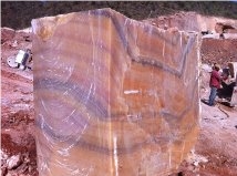 Orange Tiger Onyx Quarry