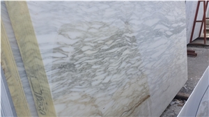 Calacatta Ocean Grey Marble and Gold Quarry