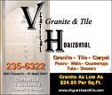 Vertical Horizontal Granite & Tile 