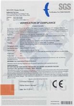 G685 Basalt CE Certificate
