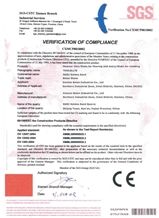 CE certificate for G682 Granite