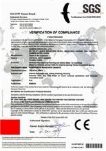 G603-CE Certificate
