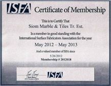 ISFA Certification