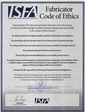 ISFA code of ethics