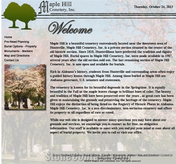 Maple Hill Cemetery, Inc.