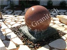 Denmark,Norway,Canada,france granite ball fountain,globe fountain 2004