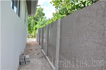 G664 Granite Slab Wall 