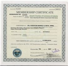 Karachi Chember Membership