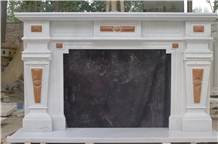 marble fireplace mantel for UK 