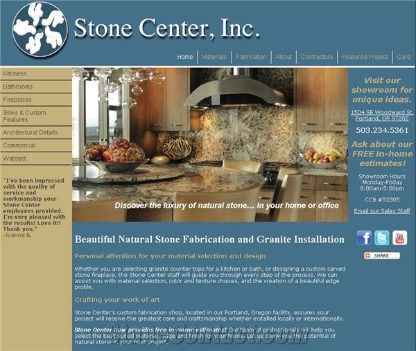 Stone Center Inc.