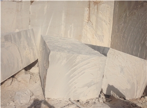 Cream White Marble Quarry