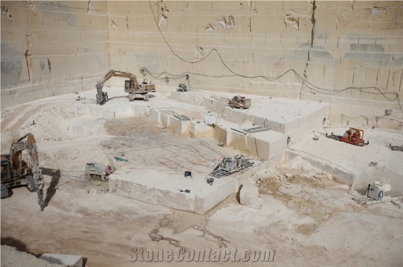 Jerusalem Bone Cream, Hebron Bone Limestone Quarry