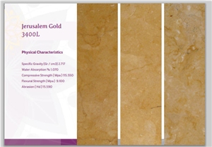 Jerusalem Gold 3400L, Halila Gold Limestone Quarry