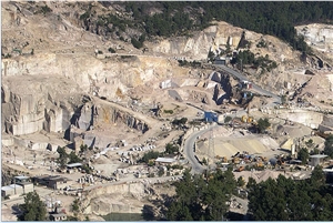 Silvestre Granite J. Quarry located in Tui (Monte Aloya)