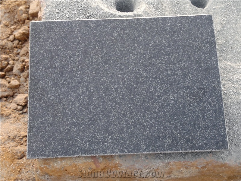 New M-10 Chitoor Black Granite Quarry