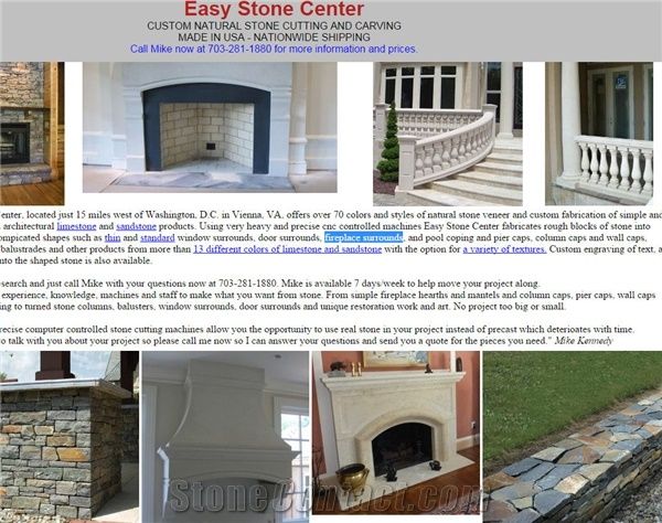 Easy Stone Center Stone Supplier