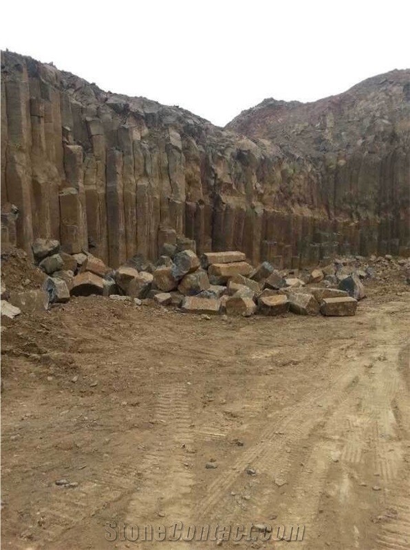 New G684 Black Basalt Quarry