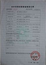 Permit of Foreign Trade