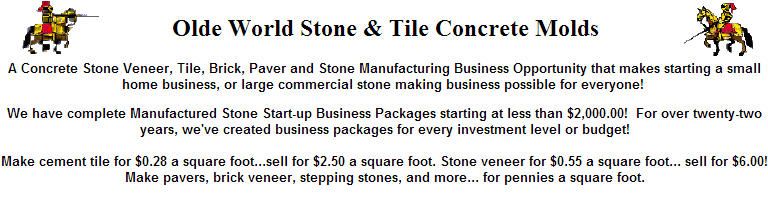 Olde World Stone and Tile Molds