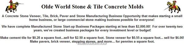 Olde World Stone and Tile Molds