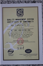 QUALITY MANAGEMENT SYSTEM OF CERTIFICATE OF CONFIR