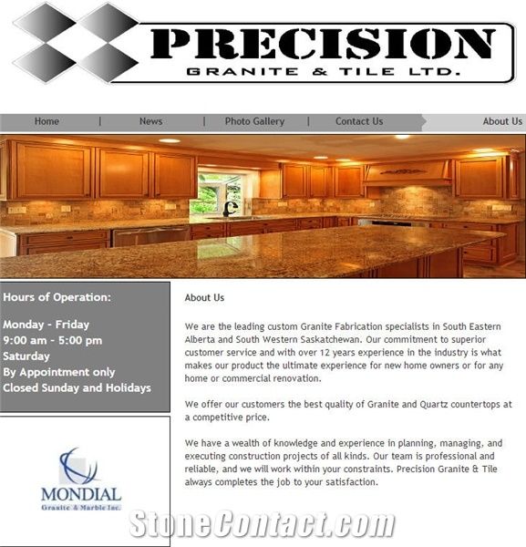 Precision Granite Tile Ltd Stone Supplier