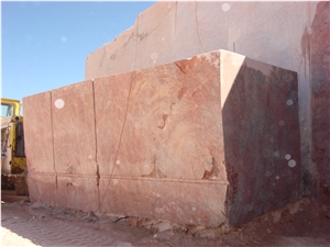 Rojo Breccia Marble Quarry